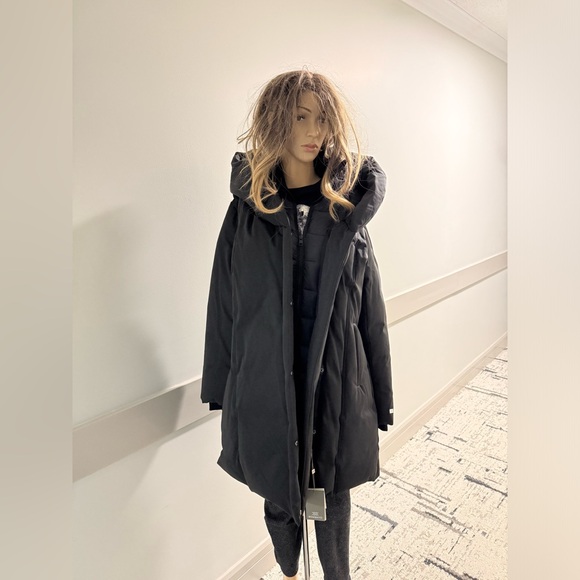 Manteau Noir Soia & Kyo CAMELIA-C [LARGE] - Neuf avec Étiquettey - Picture 2 of 5